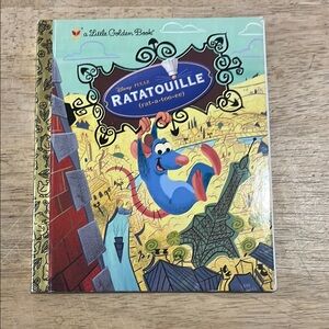 Disney Pixar Ratatouille Little Golden Book